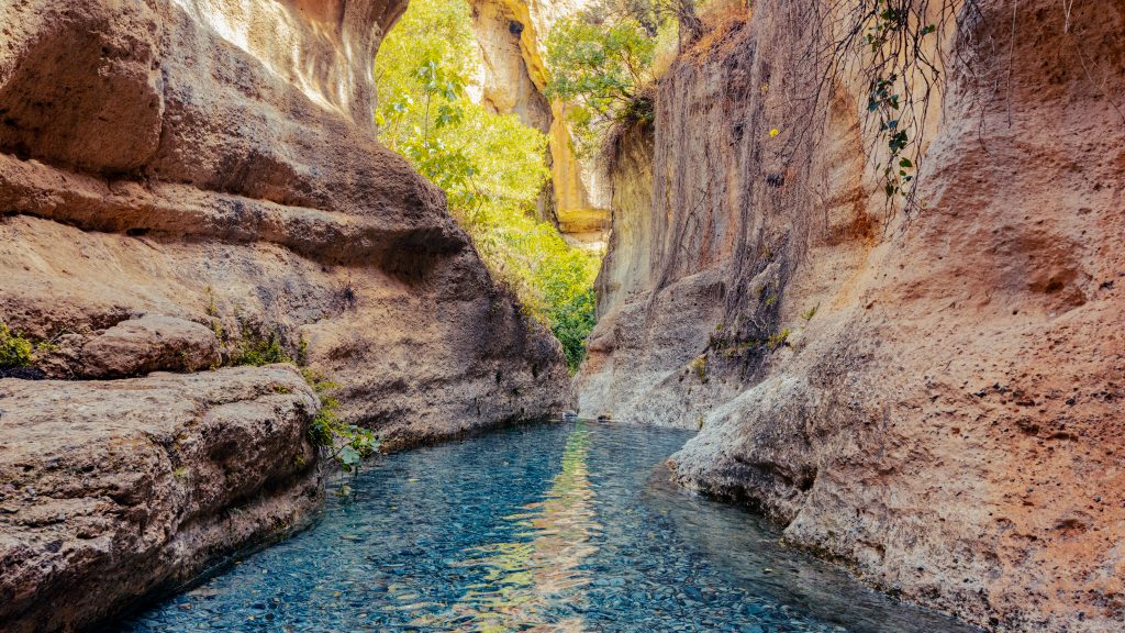 Albunuelas River Canyon